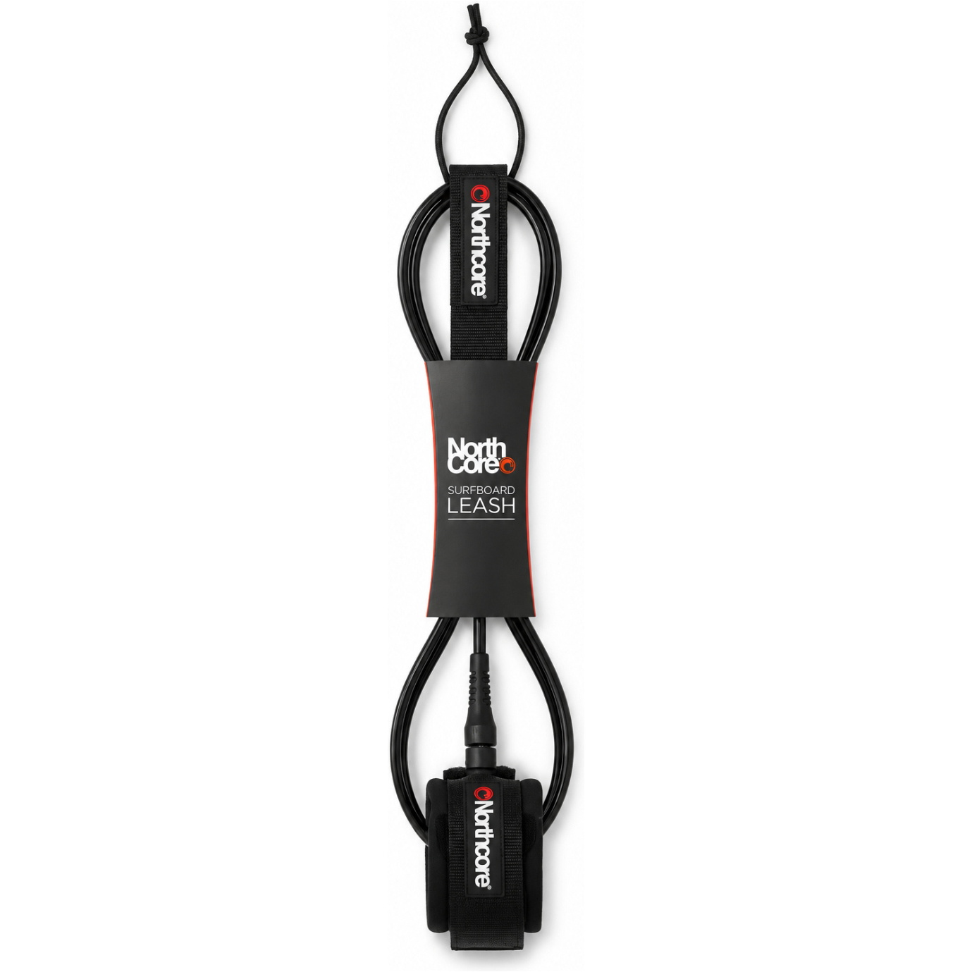 2026 Northcore 7FT Surfboard Leash NOCO55B - Black
